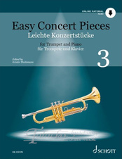 Easy Concert Pieces for Trumpet and Piano 3